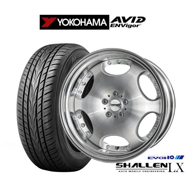 サマータイヤ ホイール4本セット KYOHO AME シャレン LX ヨコハマ AVID エンビガー...