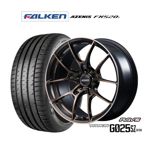 サマータイヤ ホイール4本セット レイズ ボルクレーシング G025 SZ EDITION ファルケ...