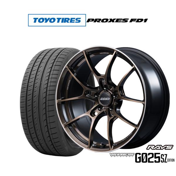 サマータイヤ ホイール4本セット レイズ ボルクレーシング G025 SZ EDITION トーヨー...
