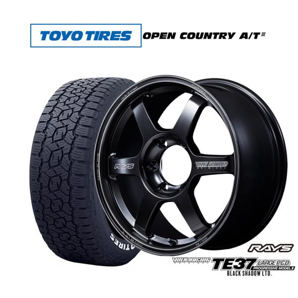 オフロードタイヤ ホイール4本セット ボルクレーシング TE37 LARGE P.C.D. PROG...
