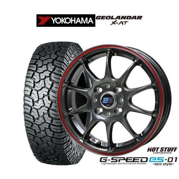 サマータイヤ ホイール4本セット ホットスタッフ G.speed es-01 エコスタイル ヨコハマ...