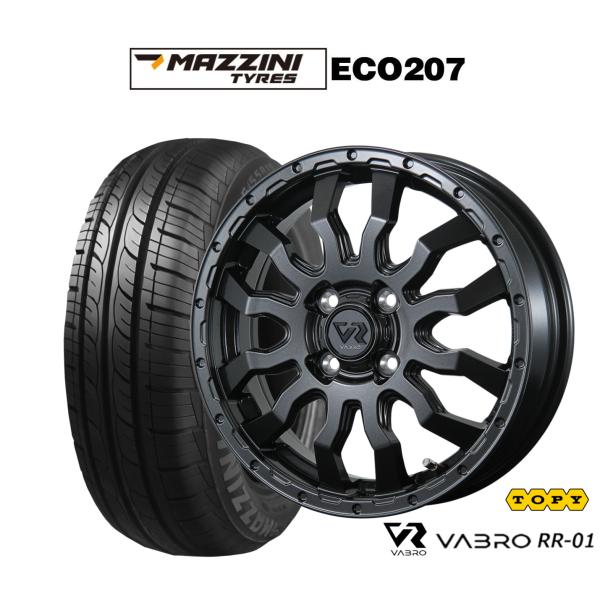 サマータイヤ ホイール4本セット トピー ヴァブロ RR-01 Best Choice MAZZIN...