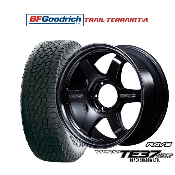 オフロードタイヤ ホイール4本セット レイズ ボルクレーシング TE37 ウルトラ LARGE P....