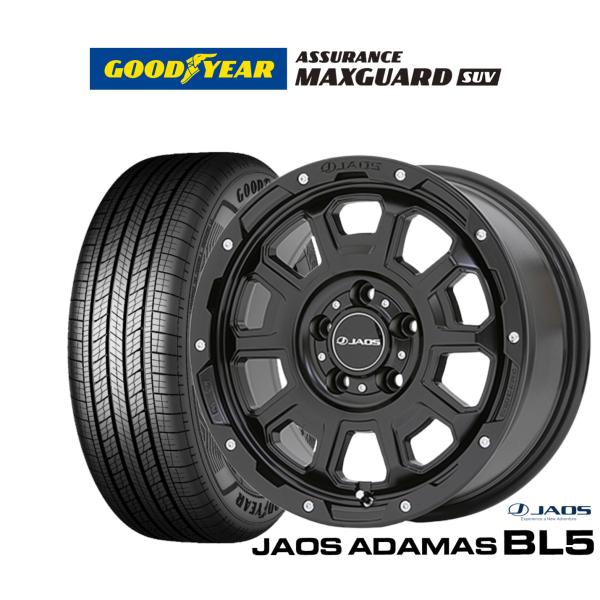 サマータイヤ ホイール4本セット JAOS ジャオス アダマス BL5 グッドイヤー ASSURAN...