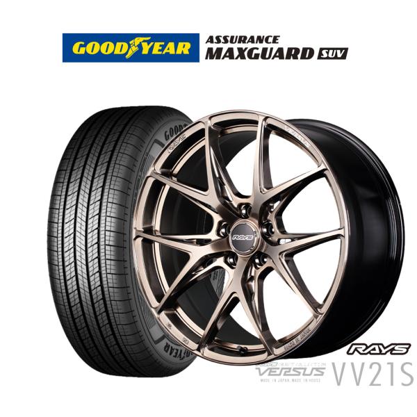 サマータイヤ ホイール4本セット レイズ ベルサス CRAFT COLLECTION VV21S(グ...