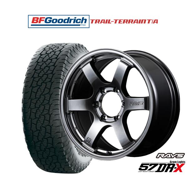 サマータイヤ ホイール4本セット レイズ グラムライツ 57 DR-X Anniversary Ed...