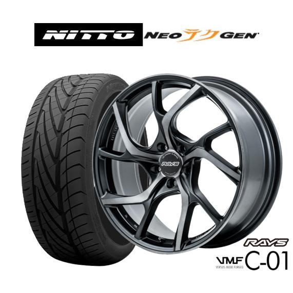 サマータイヤ ホイール4本セット レイズ VMF C-01 PREMIUM NITTO NEO GE...