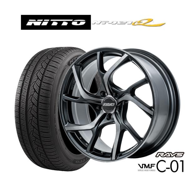 サマータイヤ ホイール4本セット レイズ VMF C-01 PREMIUM NITTO NT421Q...