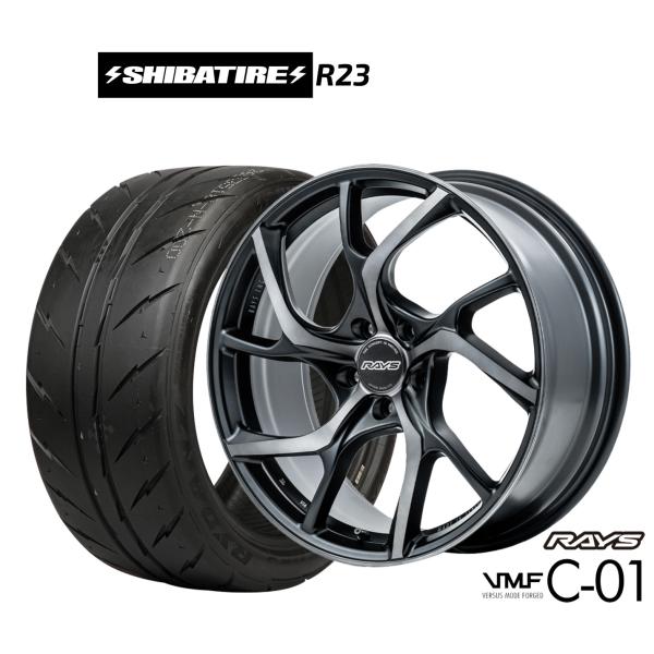 サマータイヤ ホイール4本セット レイズ VMF C-01 PREMIUM SHIBATIRE シバ...