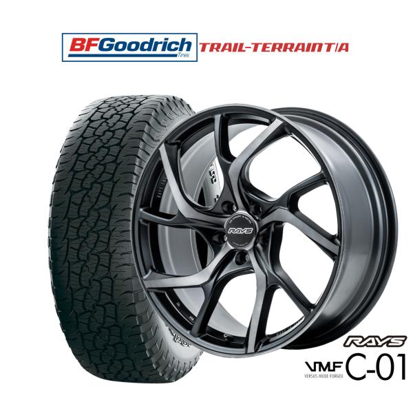 オフロードタイヤ ホイール4本セット レイズ VMF C-01 PREMIUM BFグッドリッチ ト...