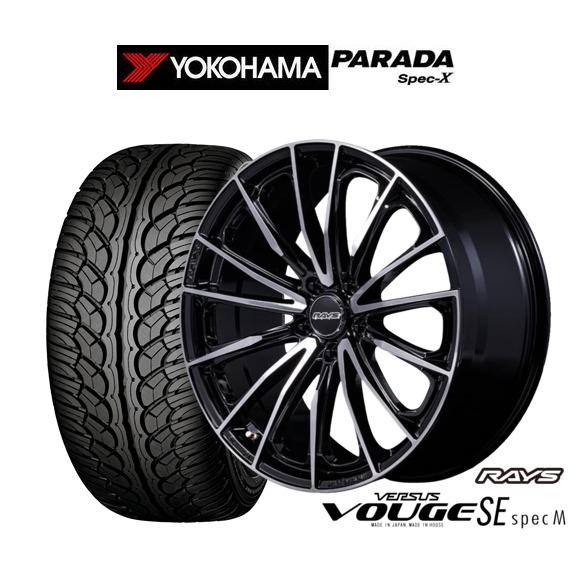 サマータイヤ ホイール4本セット レイズ ベルサス ヴォウジェ SE SPEC-M ヨコハマ PAR...