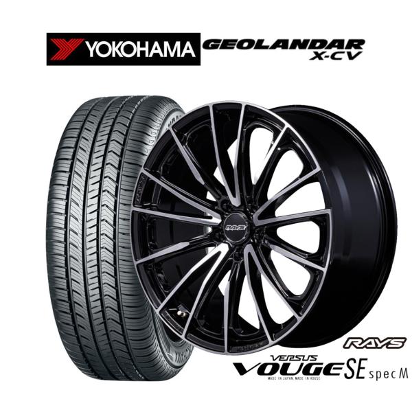 サマータイヤ ホイール4本セット レイズ ベルサス ヴォウジェ SE SPEC-M ヨコハマ GEO...