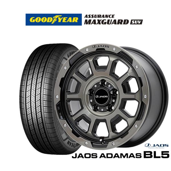 サマータイヤ ホイール4本セット JAOS ジャオス アダマス BL5 グッドイヤー ASSURAN...