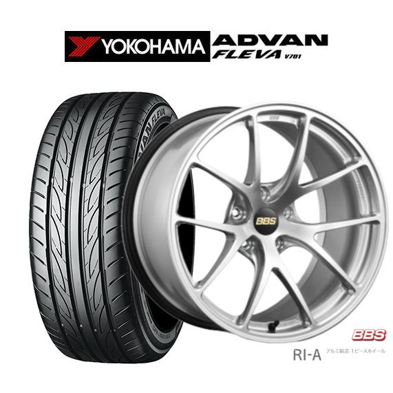 サマータイヤ ホイール4本セット BBS JAPAN RI-A ヨコハマ ADVAN アドバン フレ...