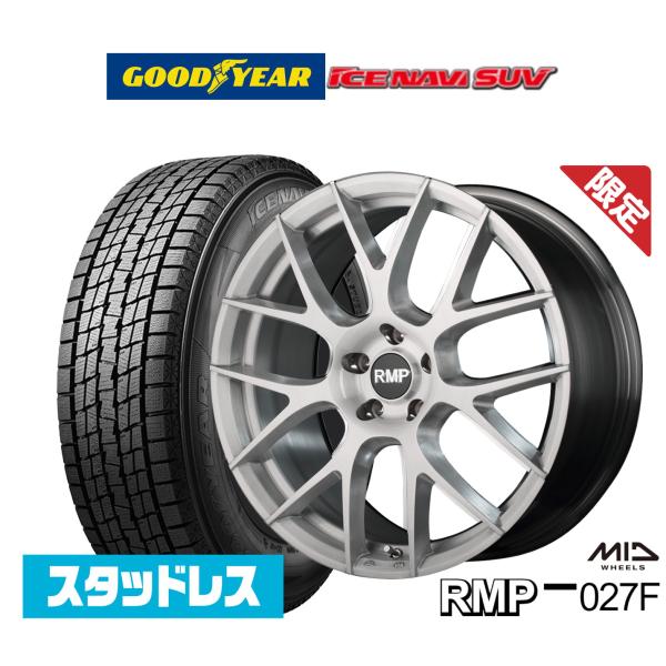 【数量限定 2025年製】スタッドレスタイヤ ホイール4本セット MID RMP 027F グッドイ...
