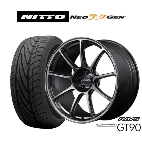 サマータイヤ ホイール4本セット レイズ ボルクレーシング GT90 NITTO NEO GEN  ...