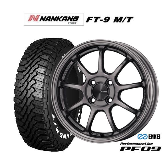 サマータイヤ ホイール4本セット エンケイ PF09 ナンカン NANKANG FT-9 M/T  ...