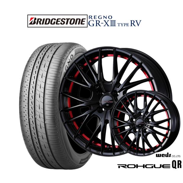 サマータイヤ ホイール4本セット ウェッズ ノヴァリス ローグ QR ブリヂストン REGNO レグ...