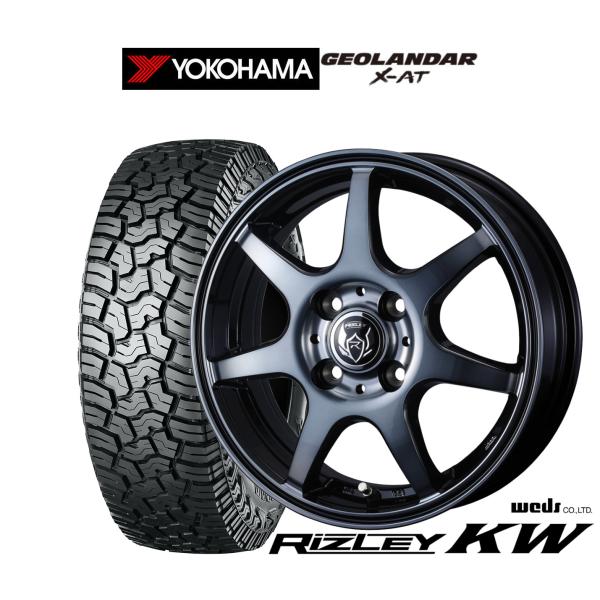 オフロードタイヤ ホイール4本セット ウェッズ ライツレー KW ヨコハマ GEOLANDAR ジオ...