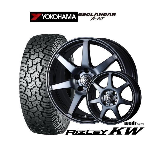 オフロードタイヤ ホイール4本セット ウェッズ ライツレー KW ヨコハマ GEOLANDAR ジオ...