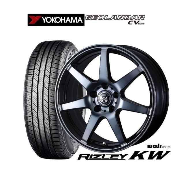 サマータイヤ ホイール4本セット ウェッズ ライツレー KW ヨコハマ GEOLANDAR ジオラン...