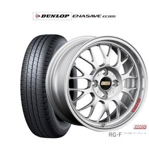 サマータイヤ ホイール4本セット BBS JAPAN RG-F ダンロップ ENASAVE エナセーブ EC205 185/55R15
