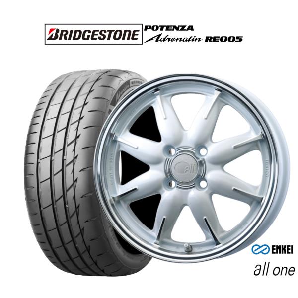 サマータイヤ ホイール4本セット エンケイ all-one(オールワン) ブリヂストン POTENZ...