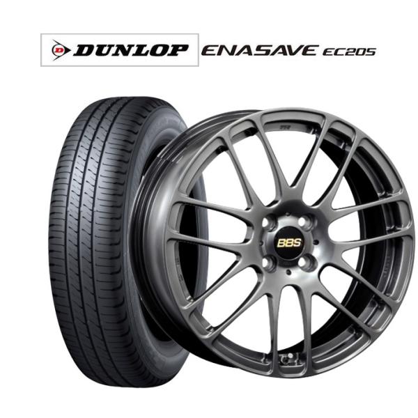 サマータイヤ ホイール4本セット BBS JAPAN RE-L2 ダンロップ ENASAVE エナセ...