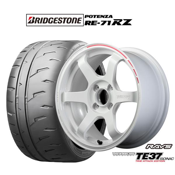 サマータイヤ ホイール4本セット レイズ ボルクレーシング TE37 SONIC(ソニック) TIM...