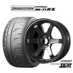 サマータイヤ ホイール4本セット レイズ ボルクレーシング TE37 SONIC(ソニック) ブリヂストン POTENZA ポテンザ RE-71RZ 195/45R16