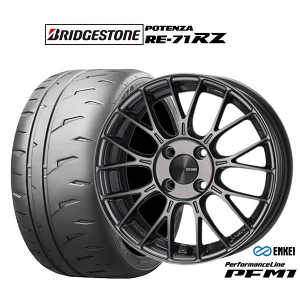 サマータイヤ ホイール4本セット エンケイ PFM1 ブリヂストン POTENZA ポテンザ RE-...