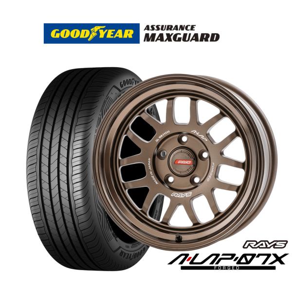 サマータイヤ ホイール4本セット レイズ A・LAP A・LAP-07X グッドイヤー ASSURA...