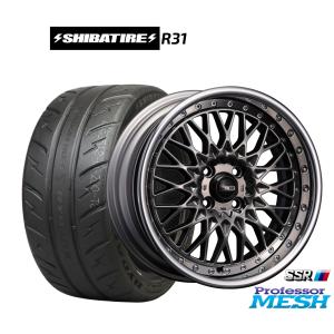 サマータイヤ ホイール4本セット タナベ SSR プロフェッサー メッシュ SHIBATIRE シバタイヤ 280R (R31) 195/45R16