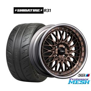 サマータイヤ ホイール4本セット タナベ SSR プロフェッサー メッシュ SHIBATIRE シバタイヤ 280R (R31) 195/45R16