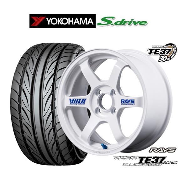 サマータイヤ ホイール4本セット レイズ ボルクレーシング TE37 SONIC(ソニック) 30T...