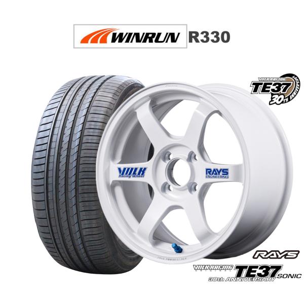 サマータイヤ ホイール4本セット レイズ ボルクレーシング TE37 SONIC(ソニック) 30T...