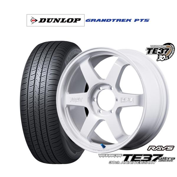 サマータイヤ ホイール4本セット レイズ ボルクレーシング TE37 ウルトラ LARGE P.C....