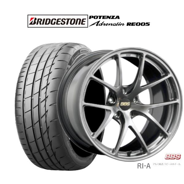 サマータイヤ ホイール4本セット BBS JAPAN RI-A ブリヂストン POTENZA ポテン...