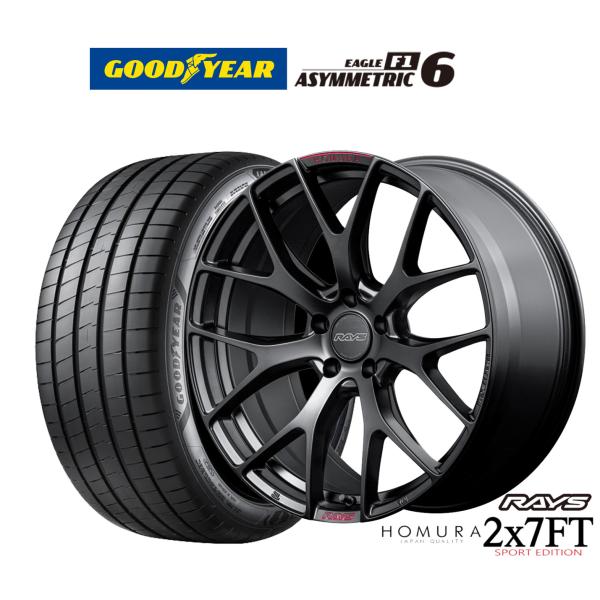 サマータイヤ ホイール4本セット レイズ HOMURA ホムラ 2×7 FT SPORT EDITI...