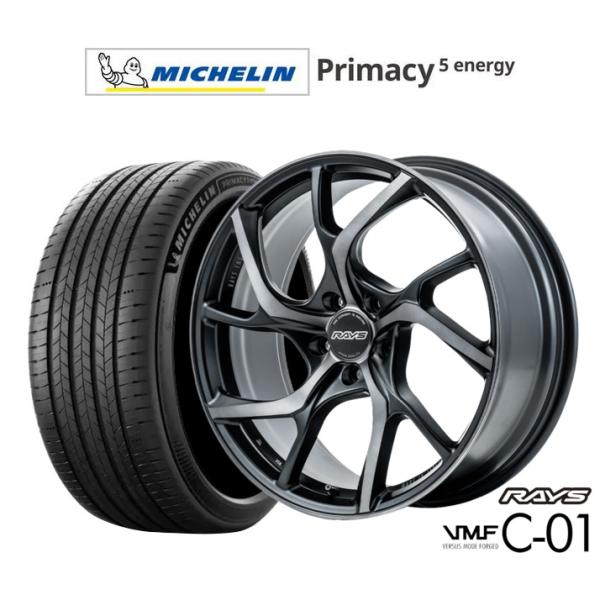 サマータイヤ ホイール4本セット レイズ VMF C-01 PREMIUM ミシュラン プライマシー...