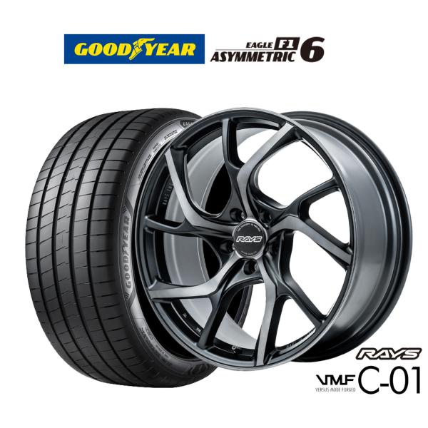 サマータイヤ ホイール4本セット レイズ VMF C-01 PREMIUM グッドイヤー イーグル ...