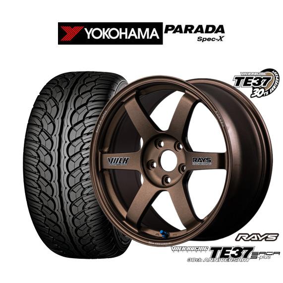 サマータイヤ ホイール4本セット レイズ ボルクレーシング TE37 サーガ S-plus 30TH...