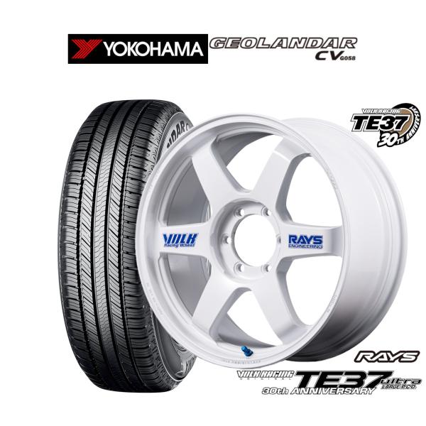 サマータイヤ ホイール4本セット レイズ ボルクレーシング TE37 ウルトラ LARGE P.C....