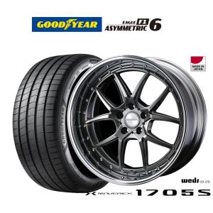 サマータイヤ ホイール4本セット ウェッズ マーベリック 1705S グッドイヤー イーグル F1 アシメトリック6 255/45R20