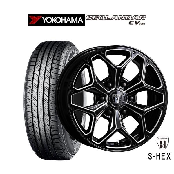 サマータイヤ ホイール4本セット クリムソン BARBERO(バルベロ) S-HEX(スタイリング ...