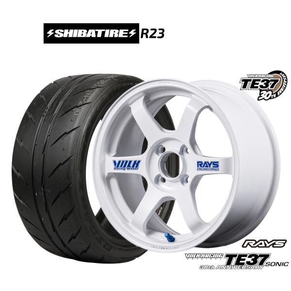 サマータイヤ ホイール4本セット レイズ ボルクレーシング TE37 SONIC(ソニック) 30T...