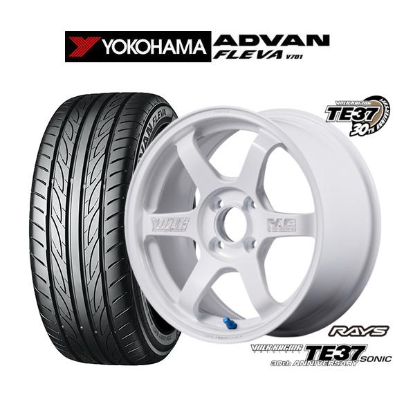 サマータイヤ ホイール4本セット レイズ ボルクレーシング TE37 SONIC(ソニック) 30T...