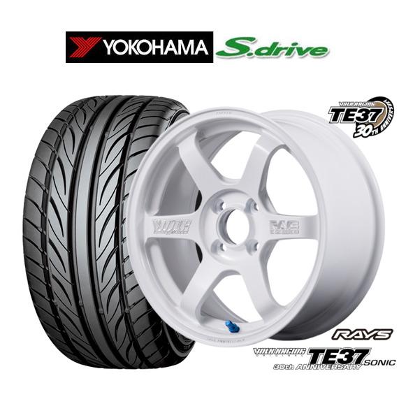 サマータイヤ ホイール4本セット レイズ ボルクレーシング TE37 SONIC(ソニック) 30T...