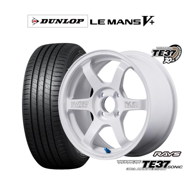 サマータイヤ ホイール4本セット レイズ ボルクレーシング TE37 SONIC(ソニック) 30T...