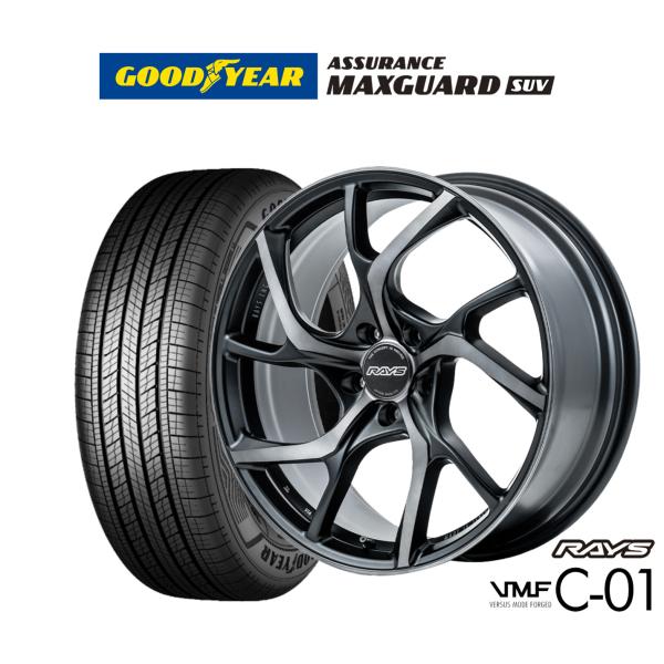 サマータイヤ ホイール4本セット レイズ VMF C-01 PREMIUM グッドイヤー アシュアラ...